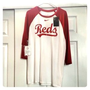 Men's Nike Cincinnati Reds Raglan
